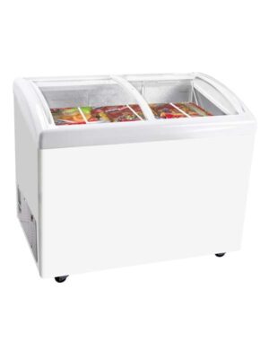 390 Ltr Curved Glass Top Chest Freezer (GTC 400)