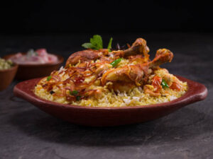 Biryani + Kebab (Mughlai)