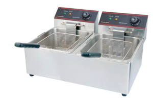 Two Tank Electric Fryer 6Ltr X 2 (E-DZ-6L-2)
