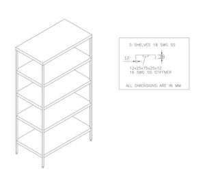 SS Rack Shelf