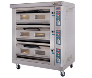 Triple Deck Six Tray Gas Oven with Mechanical Controls (CGFO-6C)