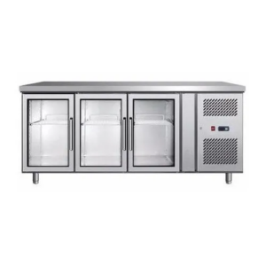 400 Ltr Three Door Stainless Steel Undercounter Back Bar (EGN-3100-CG)