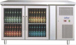 282 Ltr Two Door Stainless Steel Undercounter Back Bar 282 Ltrs (GN-2100-TNG-G)