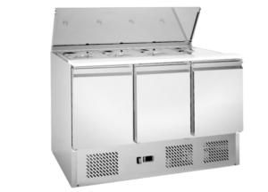 Three Door Prep Counter (S-903)- Suitable for 38°C Ambient