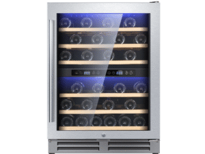 46 Bottles Free-standing Wine Cooler (Dual Temp Zone) (SRW-54D)
