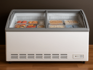 Glass Top Chest Freezers