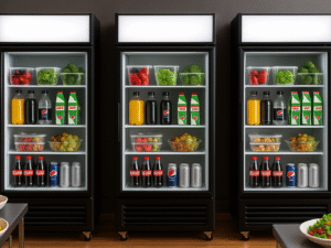 Single Door Visi Coolers